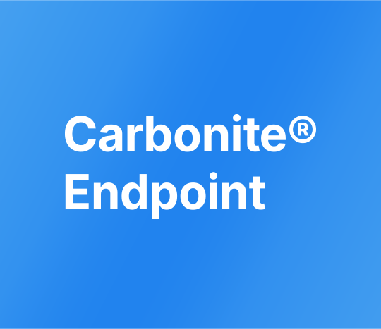 Carbonite®︎ Endpoint